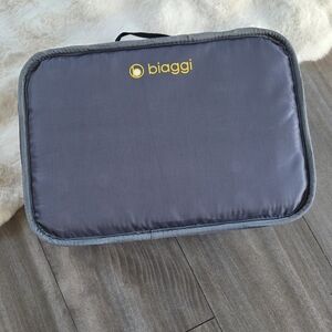 Biaggi Gray and Yellow Travel Bag